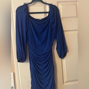 Imysty Womens Mesh Long Sleeve Square Neck Party Cocktail drawstring